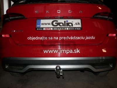 Фаркоп оцинкованный для Skoda Kamiq только для моделей с подготовкой под фаркоп 2019-н.в. быстросъемное крепление шара
