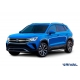 Порог-площадка "BMW-Style" D180AL + комплект крепежа для Skoda Karoq 2020-н.в., Volkswagen Taos 2021-н.в.