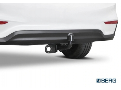 Фаркоп для Hyundai Solaris 2017-2020, 2020-2022, Kia Rio (без ПТФ) 2017-2020, 2020-2022, Solaris HS 2024-н.в., Solaris KRS 2024-н.в. крепление шара на двух болтах