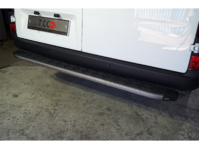 Задняя подножка алюминиевая с пластиковой накладкой (карбон серый) 1720 мм для Sollers Atlant 2023 – н.в. SOLAT23-01GR