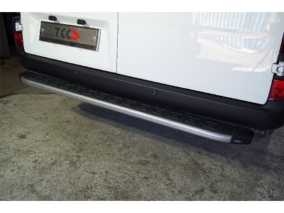 Задняя подножка алюминиевая с пластиковой накладкой (карбон серый) 1720 мм для Sollers Atlant 2023 – н.в. SOLAT23-01SL