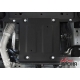 Защита КПП + комплект крепежа, АвтоБРОНЯ, Сталь для Sollers Atlant 2022-, V - 1.9D, 2.7D