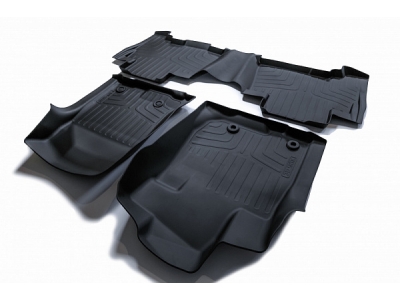 Коврики резиновые в салон 3D LUX для Toyota Land Cruiser Prado 150 № 3D.TY.LC.PR.09G.08002