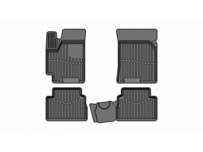 Коврики резиновые в салон 3D PREMIUM для Chevrolet Aveo T250 № PR.CH.AV.06G.02033
