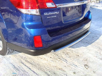 Защита заднего бампера центральная 50 мм для Subaru Outback № SUBOUT10-04
