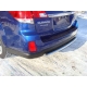 Защита заднего бампера центральная 50 мм ТСС для Subaru Outback 2009-2012