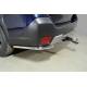 Защита задняя (уголки) 42,4 мм ТСС для Subaru Outback VI Рестайлинг 2022 – н.в.