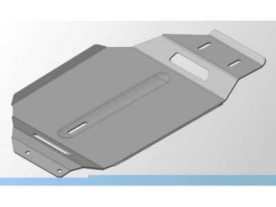Защита КПП ТСС алюминий 4 мм для Subaru XV 2011-2017