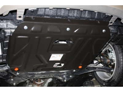 Защита картера и КПП ALFeco сталь 2 мм для Suzuki Grand Vitara 2005-2016, V-все ALF2301st