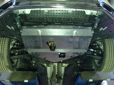 Защита картера ТСС алюминий 4 мм для Suzuki SX4 new/Vitara 2013-2021