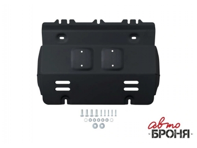 Защита радиатора + комплект метизов, АвтоБРОНЯ, Сталь для Tank 300, V-2.0, АКПП, полный, 2023-н.в.;Tank 500, V-3.0, V-2.0, АКПП, 4WD, 2023-н.в.