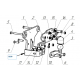 Фаркоп для Tank 500 2023-н.в., Haval H9 2014-2020, Haval H5 2024-н.в., Haval H9 2024-н.в. фланцевое крепление шара