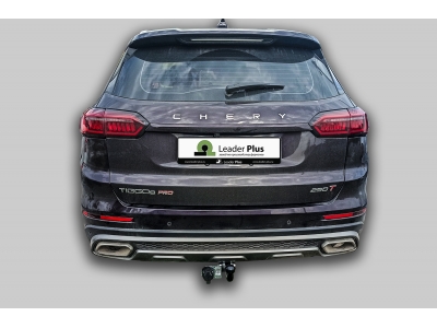 Фаркоп для Xcite X-Cross 8 2024-н.в., Chery Tiggo 8 2019-2024, Chery Tiggo 8 Pro 2021-2024, Chery Tiggo 8 Pro Max 2022-2024, Tenet T8 2025-н.в. без выреза бампера. Тип шара: А. Нагрузки: 1200/75 кг (без электрики в комплекте)