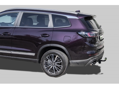 Фаркоп для Xcite X-Cross 8 2024-н.в., Chery Tiggo 8 2019-2024, Chery Tiggo 8 Pro 2021-2024, Chery Tiggo 8 Pro Max 2022-2024, Tenet T8 2025-н.в. без выреза бампера. Тип шара: А. Нагрузки: 1200/75 кг (без электрики в комплекте)
