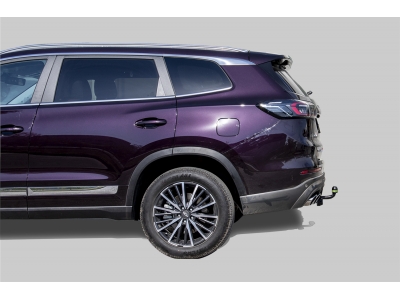 Фаркоп для Xcite X-Cross 8 2024-н.в., Chery Tiggo 8 2019-2024, Chery Tiggo 8 Pro 2021-2024, Chery Tiggo 8 Pro Max 2022-2024, Tenet T8 2025-н.в. без выреза бампера. Тип шара: А. Нагрузки: 1200/75 кг (без электрики в комплекте)