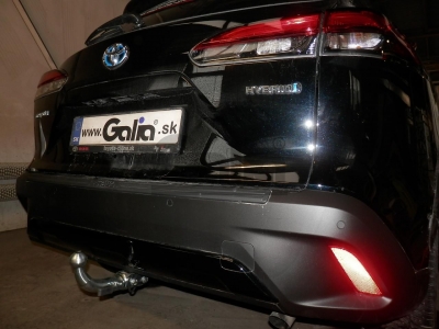 Фаркоп оцинкованный для Toyota Corolla Cross 2022-н.в. условно-съемное крепление шара