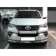 Защита переднего бампера одинарная d-76 для Toyota Fortuner 2020-н.в.