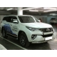 Защита переднего бампера одинарная d-76 для Toyota Fortuner 2020-н.в.