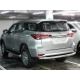 Защита заднего бампера одинарная d-76 для Toyota Fortuner 2020-н.в.