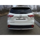 Рамка номерного знака Toyota Highlander (комплект) ТСС для Любые