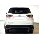 Защита заднего бампера "уголки" одинарные d-60 для Toyota Highlander 2014-2016