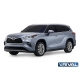 Порог-площадка "Premium-Black" A180ALB Rival + комплект крепежа для Toyota Highlander 2020-н.в. 