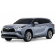 Порог-площадка "BMW-Style" D180AL + комплект крепежа для Toyota Highlander 2020-н.в.