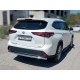 Защита заднего бампера радиусная одинарная d-60 для Toyota Highlander 2019 – н.в.