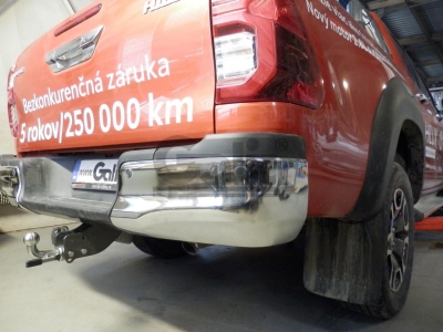 Фаркоп оцинкованный для Toyota Hilux 2015-н.в., JAC T6 2021-н.в., JAC T8 2018-н.в., JAC T8 Pro 2023-н.в., Sollers ST6 2023-н.в. быстросъемное крепление шара