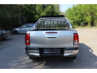 Защита стекла в кузов из нержавеющей стали для Toyota Hilux 2020 – н.в.