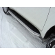 Защита штатных порогов 42 мм ТСС для Toyota Land Cruiser 150 2013-2017
