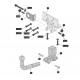 Фаркоп для Toyota Land Cruiser Prado 150 2009-2023 быстросъемное крепление шара