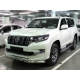 Защита переднего бампера  d-76 с доп.накладками для Toyota Land Cruiser Prado 150 STYLE 2019 – н.в.