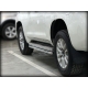 Пороги (обвод штатного порога, под порог) d-53 для Toyota Land Cruiser Prado 150 STYLE 2019 – н.в.