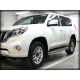 Пороги (обвод штатного порога, под порог) d-53 для Toyota Land Cruiser Prado 150 STYLE 2019 – н.в.
