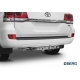 Фаркоп с нержавеющей накладкой Toyota Land Cruiser 200 (кроме Executive, TRD) 2007-2021, Lexus LX 2007-2022 фланцевое крепление шара