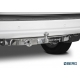 Фаркоп с нержавеющей накладкой Toyota Land Cruiser 200 (кроме Executive, TRD) 2007-2021, Lexus LX 2007-2022 фланцевое крепление шара