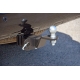 Фаркоп для Toyota Land Cruiser 200, в т.ч. TRD 2007-2021, Lexus LX 2016-2022 съемное крепление шара под американский квадрат
