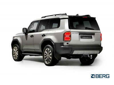 Фаркоп для Toyota Land Cruiser Prado 250 2023-н.в. съемное крепление шара под американский квадрат