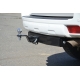 Фаркоп с окрашенной накладкой для Toyota Land Cruiser Prado J120 2003-2009, J150 2009-2023, Lexus GX 470 2003-2009, GX 460 2009-2023 съемное крепление шара под американский квадрат