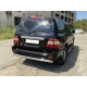 Защита заднего бампера "радиусная" d-76 для Toyota Land Cruiser 100 1998-2007