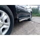 Обвод штатных порогов d-43 Технотек для Toyota Land Cruiser 100 1998-2007