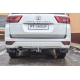 Фаркоп для Toyota Land Cruiser 300 2021-н.в. съемное крепление шара под американский квадрат
