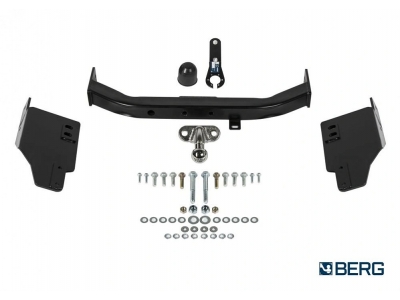 Фаркоп для Toyota Land Cruiser Prado 120 2002-2009, Prado 150 (кроме Black Onyx) 2009-2023, Lexus GX470 2003-2009, Lexus GX460 2009-2023 фланцевое крепление шара