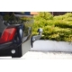 Фаркоп с нержавеющей накладкой для Toyota Land Cruiser Prado J120 2003-2009, J150 2009-2023, Lexus GX 470 2003-2009, GX 460 2009-2023 фланцевое крепление шара