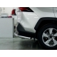 Защита заднего бампера полноразмерная d-60 для Toyota RAV-4 2019 – н.в.