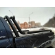 Защита кузова пикапа 76 мм для Doublecab long чёрная для Toyota Tundra 2006-2013