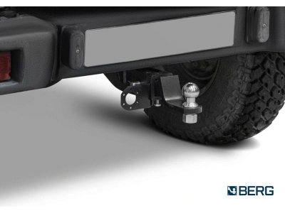 Фаркоп UAZ Hunter 2003-н.в., UAZ 469 1972-1985, 2010-2011, UAZ 3151/31512 1985-2013 съемное крепление шара под американский квадрат
