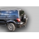 Фаркоп для УАЗ 3163 Patriot 2005-2015, 2015-н.в. съемное крепление шара под американский квадрат