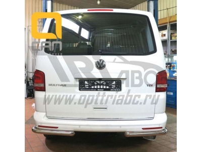 Защита задняя уголки 60 мм Турция для Volkswagen Multivan 2009-2015